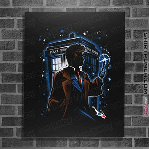 Secret_Shirts Posters / 4"x6" / Black The Tenth Doctor