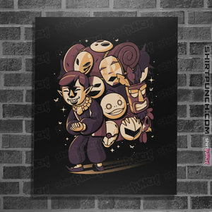 Shirts Posters / 4"x6" / Black Mask Salesman