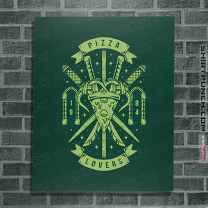 Secret_Shirts Posters / 4"x6" / Forest The Pizza Lovers