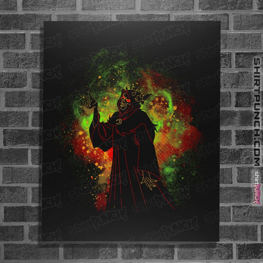 Shirts Posters / 4"x6" / Black Horned King Art