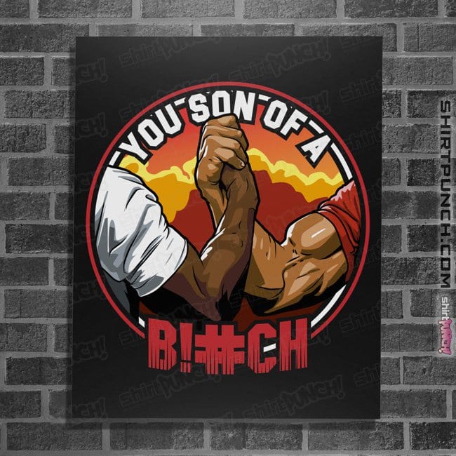 Daily_Deal_Shirts Posters / 4"x6" / Black DILLON!