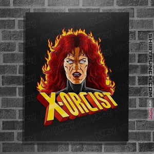 Shirts Posters / 4"x6" / Black X-Orcist