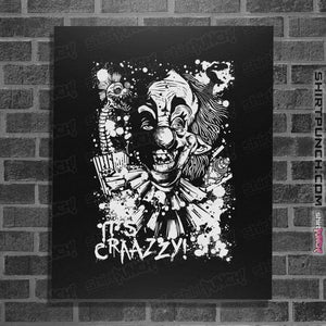 Daily_Deal_Shirts Posters / 4"x6" / Black Killer Klowns Splatter
