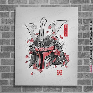 Daily_Deal_Shirts Posters / 4"x6" / White Bounty Samurai