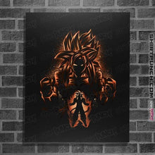 Load image into Gallery viewer, Shirts Posters / 4&quot;x6&quot; / Black Super Saiyan 4
