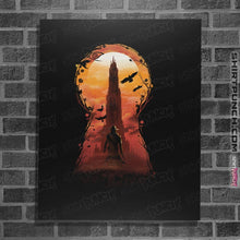 Load image into Gallery viewer, Shirts Posters / 4&quot;x6&quot; / Black Dark Tower
