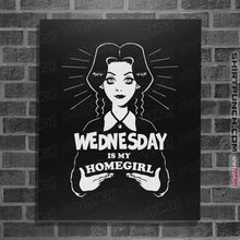 Load image into Gallery viewer, Shirts Posters / 4&quot;x6&quot; / Black Homegirl
