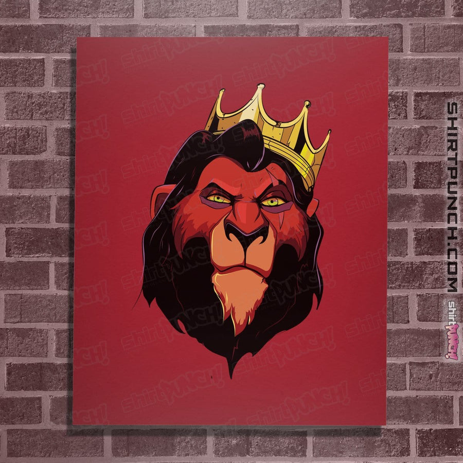 Shirts Posters / 4"x6" / Red Notorious S.K.R.