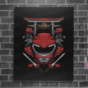 Shirts Posters / 4"x6" / Black Red Ranger