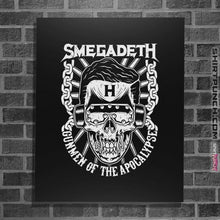 Load image into Gallery viewer, Shirts Posters / 4&quot;x6&quot; / Black Smegadeth
