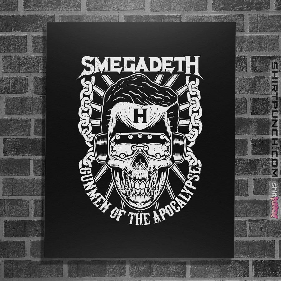 Shirts Posters / 4"x6" / Black Smegadeth