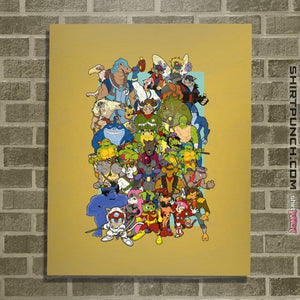 Daily_Deal_Shirts Posters / 4"x6" / Daisy Saturday Morning Mutants