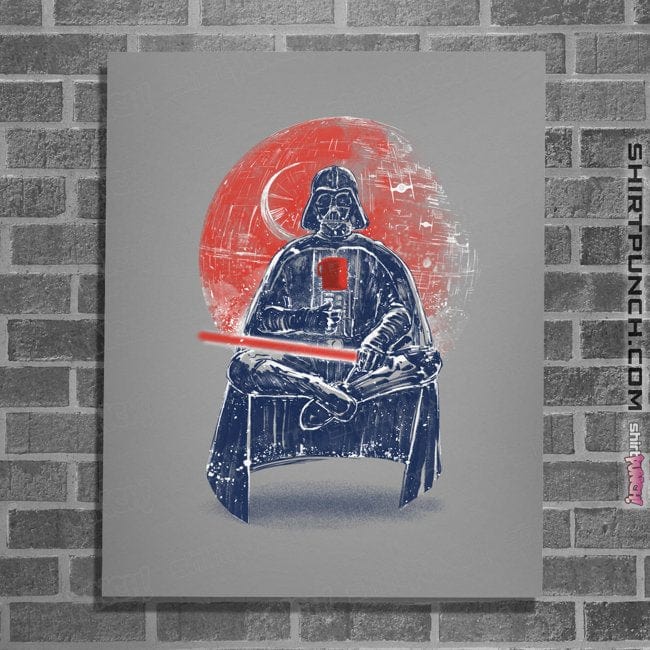 Secret_Shirts Posters / 4"x6" / Sports Grey Dark Side Of The Coffee