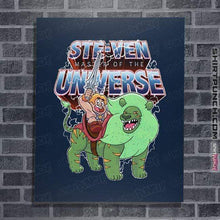 Load image into Gallery viewer, Secret_Shirts Posters / 4&quot;x6&quot; / Navy Steven Of The Universe

