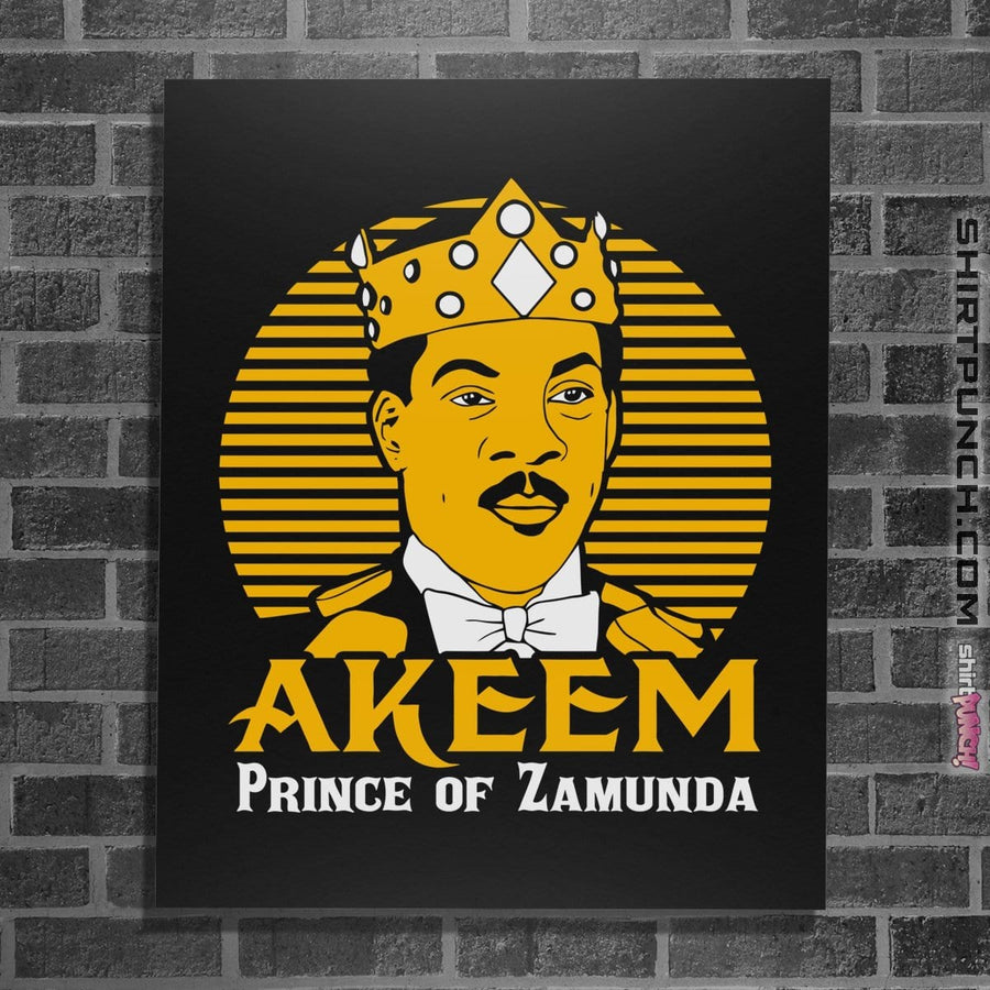 Shirts Posters / 4"x6" / Black Akeem