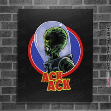 Load image into Gallery viewer, Daily_Deal_Shirts Posters / 4&quot;x6&quot; / Black Ack Ack
