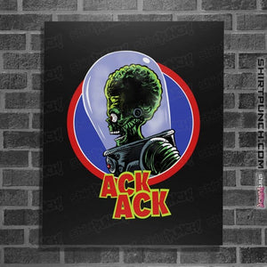 Daily_Deal_Shirts Posters / 4"x6" / Black Ack Ack