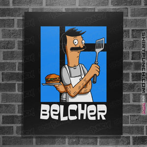 Shirts Posters / 4"x6" / Black Belcher