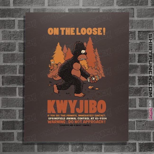 Secret_Shirts Posters / 4"x6" / Dark Chocolate KWYJIBO