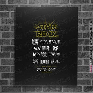 Shirts Posters / 4"x6" / Black Star Rock