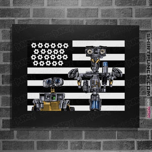 Daily_Deal_Shirts Posters / 4"x6" / Black Robokonia