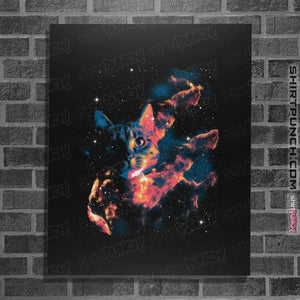 Daily_Deal_Shirts Posters / 4"x6" / Black Cat Pillars Of Creation