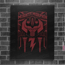 Load image into Gallery viewer, Shirts Posters / 4&quot;x6&quot; / Black Megazord
