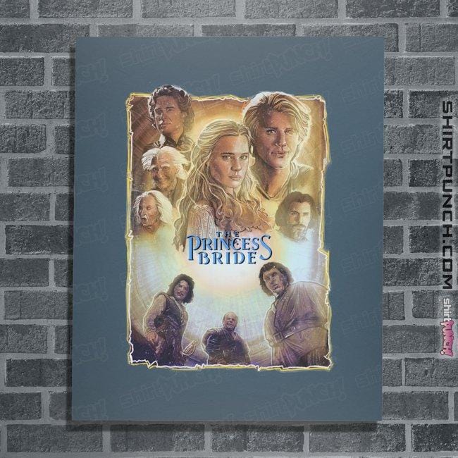 Secret_Shirts Posters / 4"x6" / Indigo Blue The Princess Bride