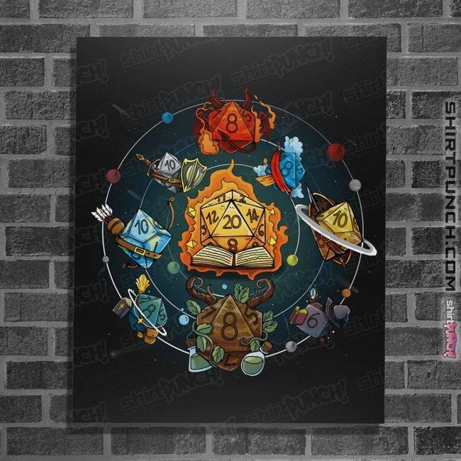 Secret_Shirts Posters / 4"x6" / Black Dice System
