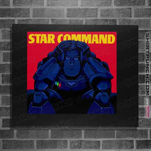 Load image into Gallery viewer, Daily_Deal_Shirts Posters / 4&quot;x6&quot; / Black Star Command
