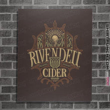 Load image into Gallery viewer, Shirts Posters / 4&quot;x6&quot; / Dark Chocolate Rivendell Cider
