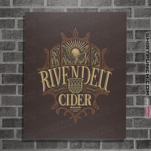 Shirts Posters / 4"x6" / Dark Chocolate Rivendell Cider