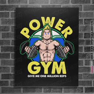 Secret_Shirts Posters / 4"x6" / Black Lemillion Gym