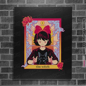 Daily_Deal_Shirts Posters / 4"x6" / Black The Witch