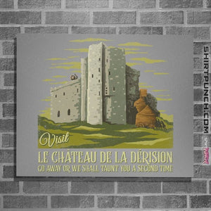 Daily_Deal_Shirts Posters / 4"x6" / Sports Grey Visit Taunter's Castle