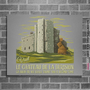 Daily_Deal_Shirts Posters / 4"x6" / Sports Grey Visit Taunter's Castle
