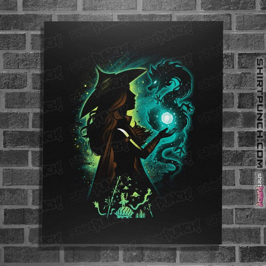 Shirts Posters / 4"x6" / Black Last Dragon Warrior
