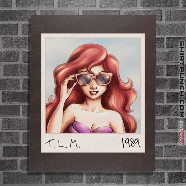 Shirts Posters / 4"x6" / Dark Chocolate T.L.M. 1989