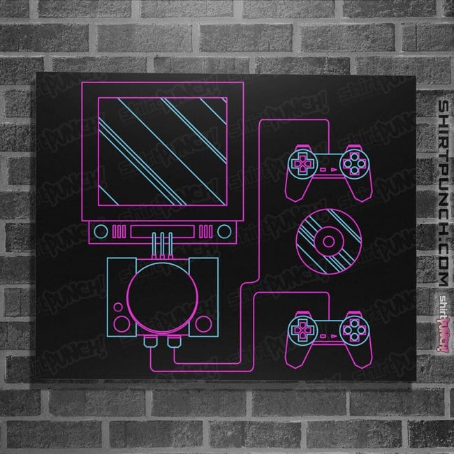 Secret_Shirts Posters / 4"x6" / Black PSone Love