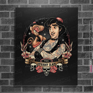 Daily_Deal_Shirts Posters / 4"x6" / Black The Street Rat