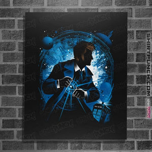Daily_Deal_Shirts Posters / 4"x6" / Black The 14th Doctor