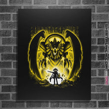 Load image into Gallery viewer, Shirts Posters / 4&quot;x6&quot; / Black Winged Dragon
