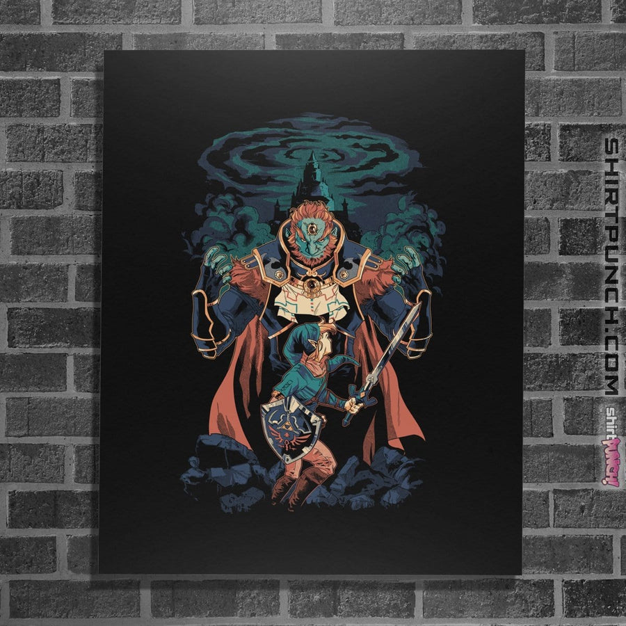 Shirts Posters / 4"x6" / Black The Fall Of Darkness