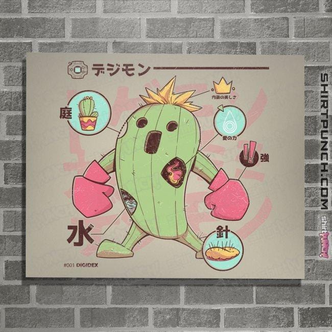 Shirts Posters / 4"x6" / Natural Togemon