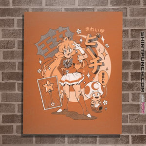 Daily_Deal_Shirts Posters / 4"x6" / Orange Magic Princess