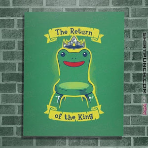 Daily_Deal_Shirts Posters / 4"x6" / Irish Green Froggy Chair Returns