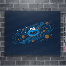 Load image into Gallery viewer, Daily_Deal_Shirts Posters / 4&quot;x6&quot; / Navy Cookie Orbit
