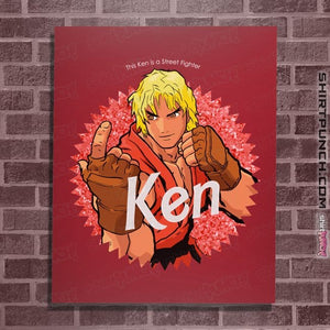 Daily_Deal_Shirts Posters / 4"x6" / Red Ken Doll