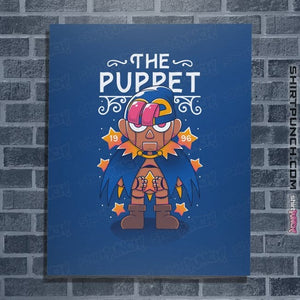 Secret_Shirts Posters / 4"x6" / Royal Blue The Puppet