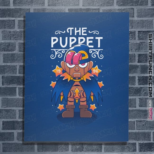 Secret_Shirts Posters / 4"x6" / Royal Blue The Puppet
